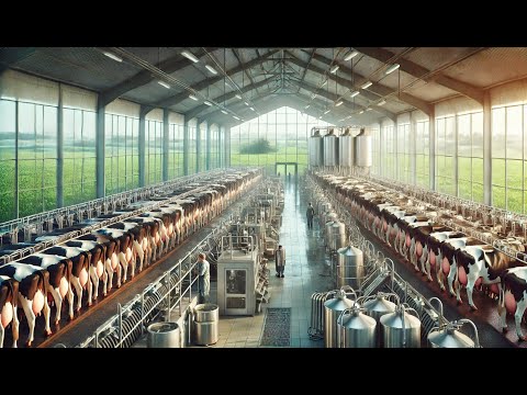 Inside America's Giant Dairy Industry - The Journey to Producing 223 Billion Pounds of Milk