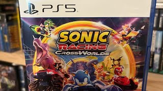 Sonic Racing Cross Worlds PS5 gameplay, first time playing. 