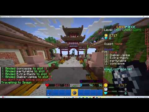 Class Showcase for LostPiece Minecraft Server