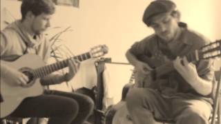 Guitar Duo "Beppo Built a Street of Sound" playing Blue Bossa (Joe Henderson)