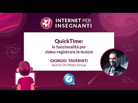 Quicktime: come si usa e cosa può fare per la didattica onlin