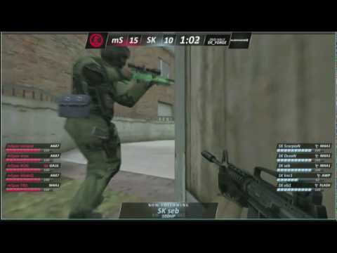MouseSpaz vs SK @ ESEA LAN Season 11 on de_forge Part 1/3