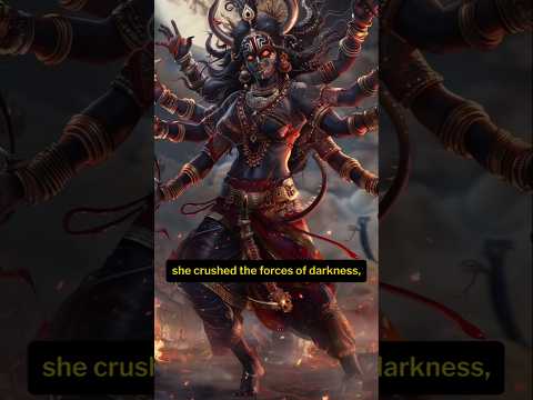 Once Goddess kali destroyed the Universe #mythologyindia #hindudeity #ancientindian #hindugod #facts