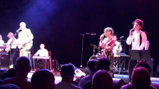 The Hidden Cameras sing The Log Driver&#39;s Waltz at Massey Hall with Feist   Aug4 16 by Yvonne Bambric