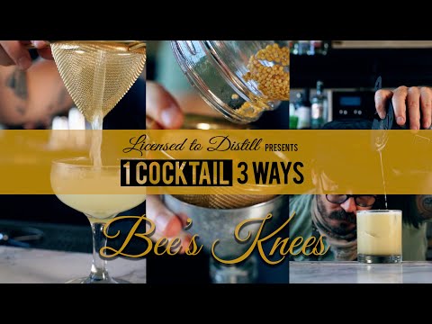 How to Make a Bee's Knees Cocktail 3 Ways