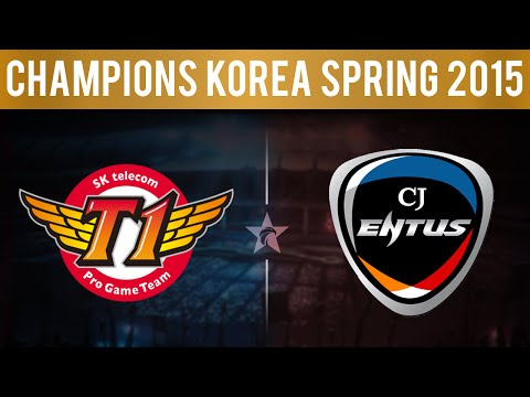 SKT vs CJ, Game 4 | LCK Spring 2015 - Playoffs | SK Telecom T1 vs CJ Entus
