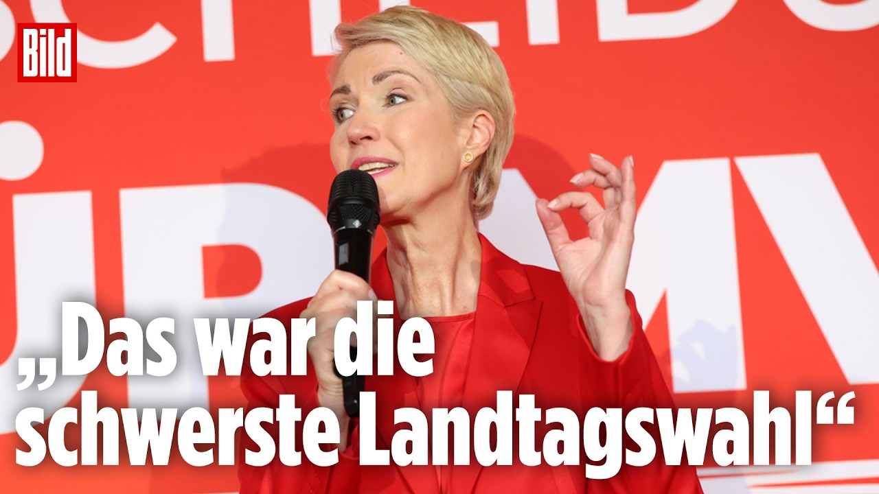 SPD verliert gegen AfD nach Kopf-an-Kopf-Rennen! Schwesig zur Landtagswahl in Mecklenburg-Vorpommern