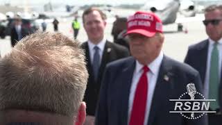 WATCH: President Donald J. Trump Answers Questions from the Media in Atlanta, GA - 4/10/24