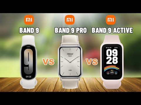 Xiaomi Smart Band 9 VS Xiaomi Smart Band 9 PRO VS Xiaomi Smart Band 9 Active