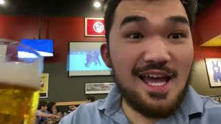 The Tuesday Special! 50% off Buffalo wings and popcorn! Day in a life VLog, eat. sleep, sleep , gym!
