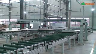 DÂY CHUYỀN LÀM CÁNH CỬA CÔNG NGHIỆP công suất 200-300 cánh /1 ngày
