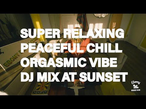 A DJ mix in the living room (super relaxing peaceful chill orgasmic vibe at sunset 2023)