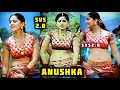 Anushka Shetty Monochrome Magic In A Floral Saree And Backless Bow Blouse