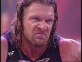 Triple H Returns To SmackDown Mass Hysteria Ensues 2002