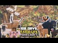 I Spent 100 DAYS Building An ANIMAL FARM In MINECRAFT