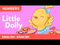 Little Dolly La Muñequita Vestida De Azul Numbers In English And Spanish Canticos