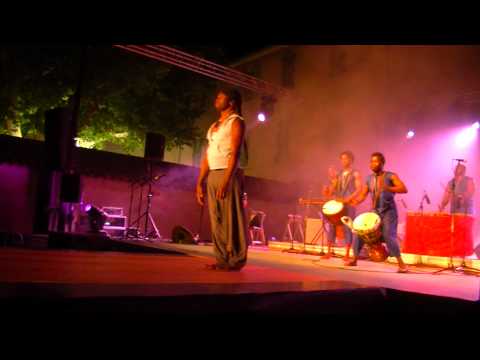 Wamali percussions(part 3) festival sun art 2012 pertuis