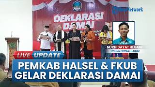 Cegah Konflik di Bumi Saruma, Kapolres Halsel dan Tokoh Agama Jaga Kerukunan Lewat Deklarasi Damai