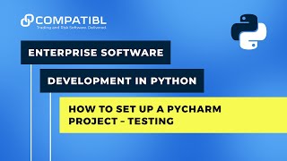 How to Set Up a PyCharm Project - Testing | CompatibL