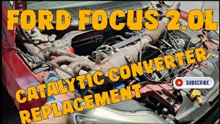 Ford Focus: Catalytic Converter Removal! 2012-2018 (2.0L 4 Cylinder, NON-turbo)