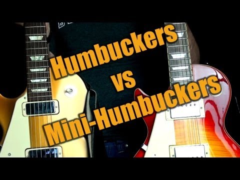 Mini-Humbuckers vs Regular Humbuckers (High Quality)
