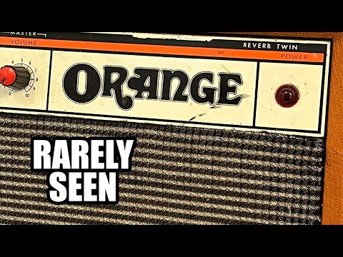 A rare ORANGE amplifier arrives for REPAIR