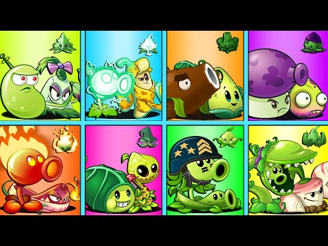 Random 10 Team Plant & Mint Battlez - Who Will Win? - PvZ 2 Team Plants vs Team Plants