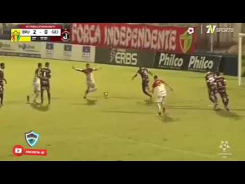 2° gol do brusque contra o Juventus/ melhores momentos / campeonato catarinense