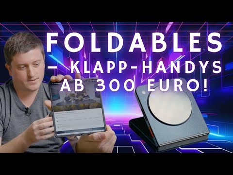 Foldables: Folding phones starting at 300 euros!