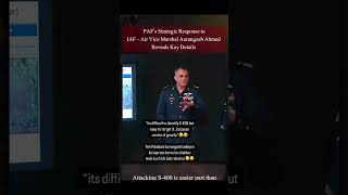 Pak Air Force chief's 'Center of Gravity' statement🤣 #ytshorts #youtubeshorts #operationsindoor