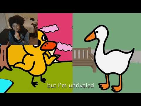 THEY COMING WITH THAT ENERGY! | The Duck Song vs Untitled Goose Game - Rap Battle!
