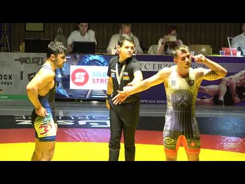Wrestling / Ringen, 2. BL Nord, Aue - Markneukirchen/Gelenau, 75A kg, GR, Stoll - Durmus