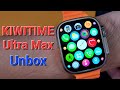 KIWITIME Ultra Max Smartwatch Unbox-2.2' Super Big Screen 49mm IP68 Waterproof-Best Watch Ultra?