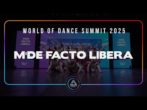 M'DE FACTO LIBERA | FRONT ROW | World of Dance Summit 2025 | #WODSUMMIT25
