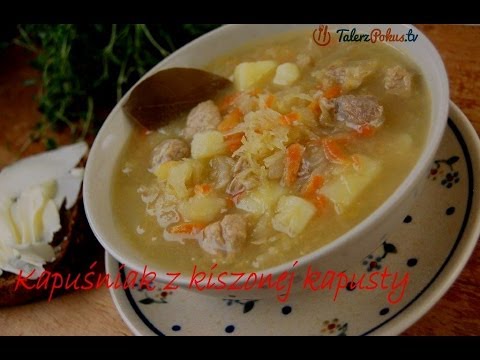 Kapuśniak z kiszonej kapusty - TalerzPokus.tv