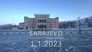 Sarajevo 2023 - 4K - walk in Old Town