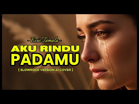 AKU RINDU PADAMU - EVIE TAMALA || COVER AI SLOWROCK VERSION #cover #slowrockmalaysia  #lagugalau