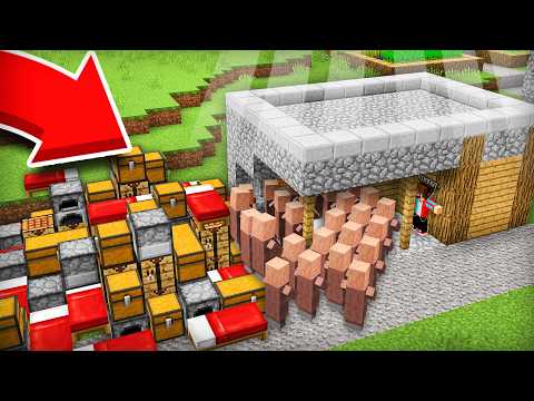ВСЕ ЖИТЕЛИ ХОТЯТ ПЕРЕЕХАТЬ В МОЙ ДОМ В МАЙНКРАФТ | Компот Minecraft