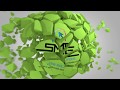 SME Logo Bullet Fracture Logo Animation