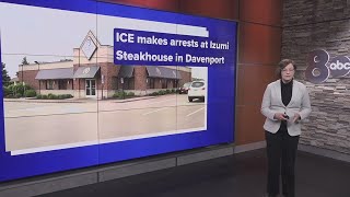 ICE arrests 8 people during raid in Davenport