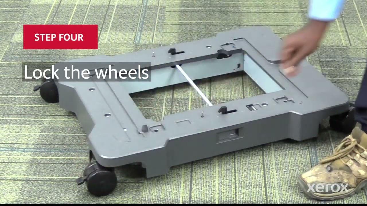 Xerox® VersaLink® B625 Multifunction Printer Install Caster Base