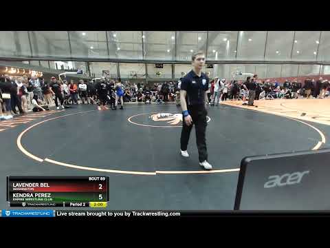 127 Lbs Cons. Round 2 - Lavender Bel, Washington Vs Kendra Perez, Empire Wrestling Club 14f9