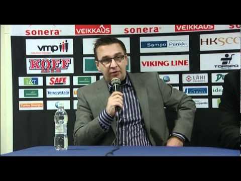 25.11.2010 TPS - SaiPa: Lehdistötilaisuus