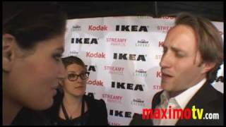 Youtube CEO Chad Hurley Interview | 2nd Annual Streamy Awards | ARRIVALS video