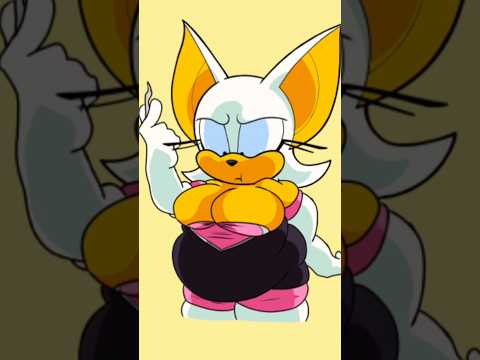 Rouge the Bat Weight Gain Animation (Sonic the Hedgehog) by allola1101 & ScarletShnoz