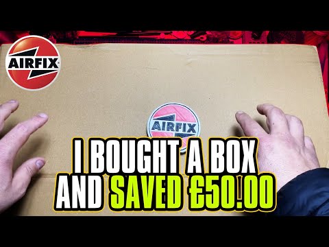 I Saved 45 Quid on an Airfix Mystery Box and Got THREE Awesome Model Kits!