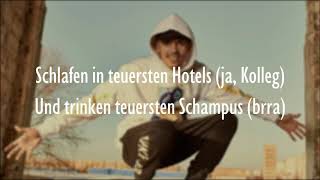 Capital Bra - CABRIOLET (Official HQ Lyrics) (Text)