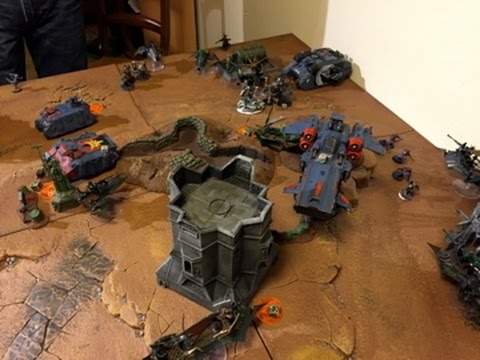 Warhammer 40,000: NEW Wulfen vs Dark Eldar: Battle Report
