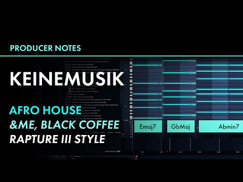 Afro House like Keinemusik, &ME, Black Coffee "Rapture III" | Ableton & Serum | Producer Notes 025