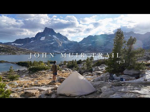 【JMT 2024 ep.3】John Muir Trail thru-hike for 18 days / 436km 271 miles